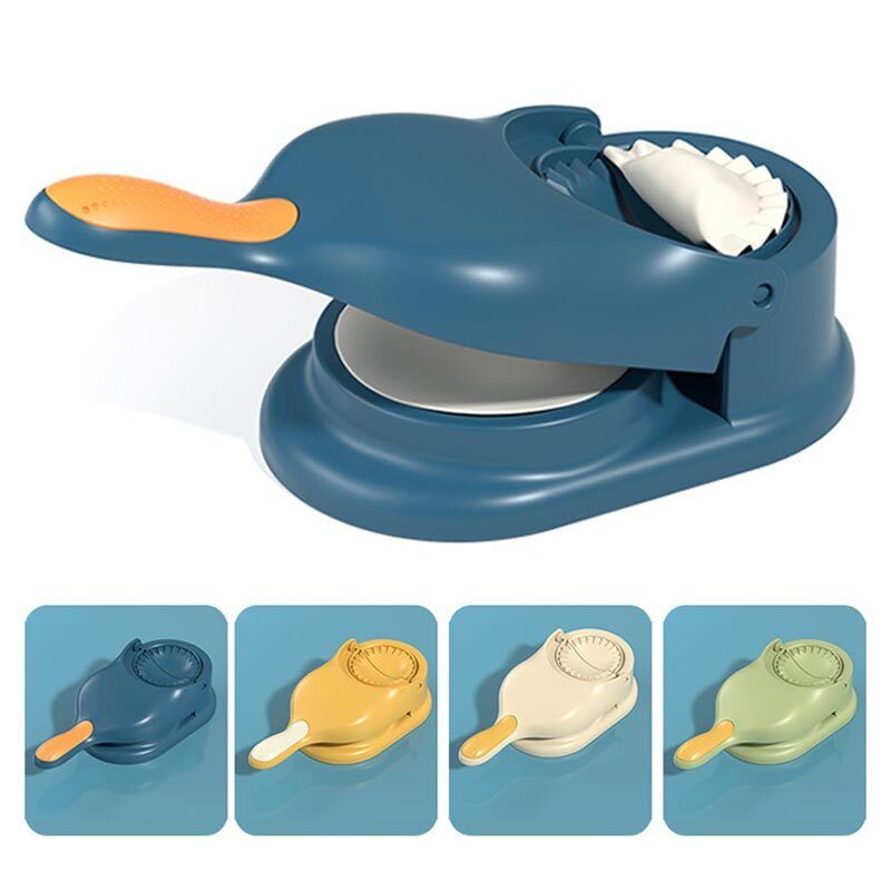 2-in-1 Dumpling & Samosa Maker | Mini Manual Tortilla & Dough Press | Random Colors - SwiftLogic Store