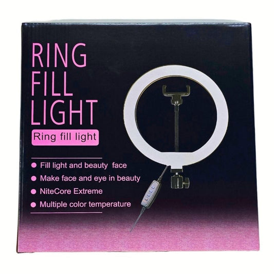 10-Inch LED Ring Light Kit for Video Making & Photography | Adjustable Brightness & Color Temperature - SwiftLogic Store