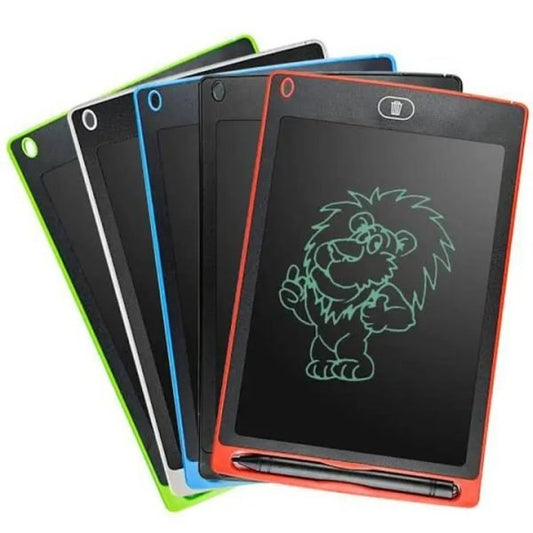 10-Inch Multi-Color LCD Writing Tablet | Premium Quality | Reusable Drawing & Note-Taking Tool for Kids | Random Colors - SwiftLogic Store