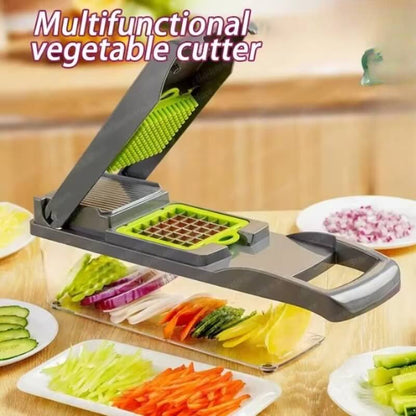 14-in-1 Mandoline Slicer & Vegetable Chopper | Multifunctional Food Cutter & Grater - SwiftLogic Store