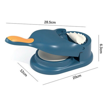 2-in-1 Dumpling & Samosa Maker | Mini Manual Tortilla & Dough Press | Random Colors - SwiftLogic Store