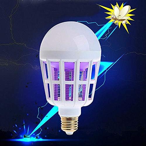 2-in-1 LED Mosquito Killer Bulb | 15W Insect Zapper Light | Silent, Odorless, Energy Saving - SwiftLogic Store