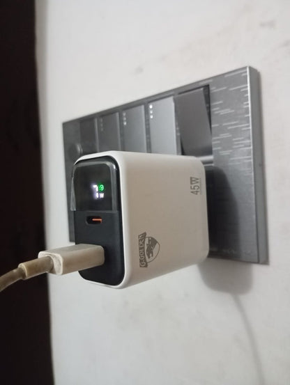 45W Multi Protocol Dual Port Travel Fast Charger - SwiftLogic Store