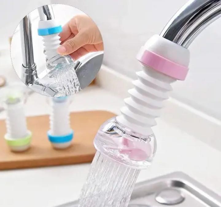Kitchen Faucet Extender Green Yellow Silicone Clamp