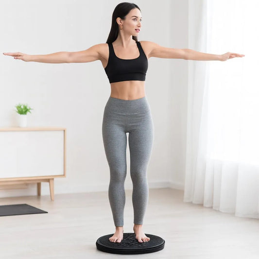 Black Twister Core Fat Burning Disc for Home Workout