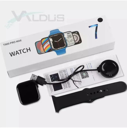 T900 PRO MAX Smartwatch Black ABS Strap