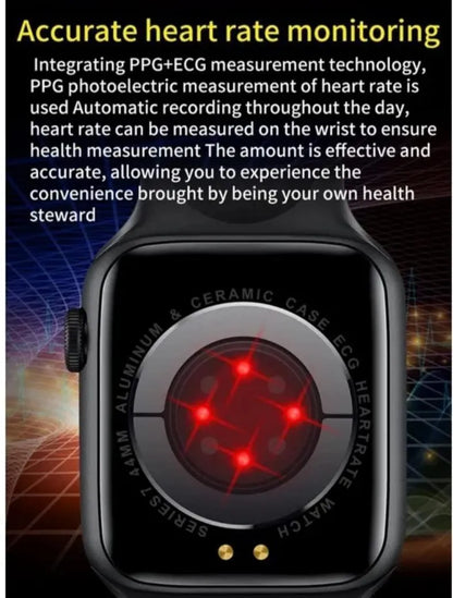 T900 PRO MAX Smartwatch Black ABS Strap