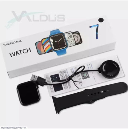 T900 PRO MAX Smartwatch Black ABS Strap
