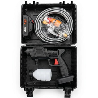 Automatic Cordless Car Wash Spray Gun 48V Pakistan | Wireless High Pressure Foam Jet Washer