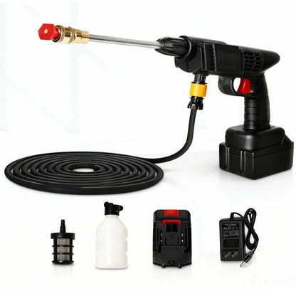 Automatic Cordless Car Wash Spray Gun 48V Pakistan | Wireless High Pressure Foam Jet Washer - SwiftLogic Store