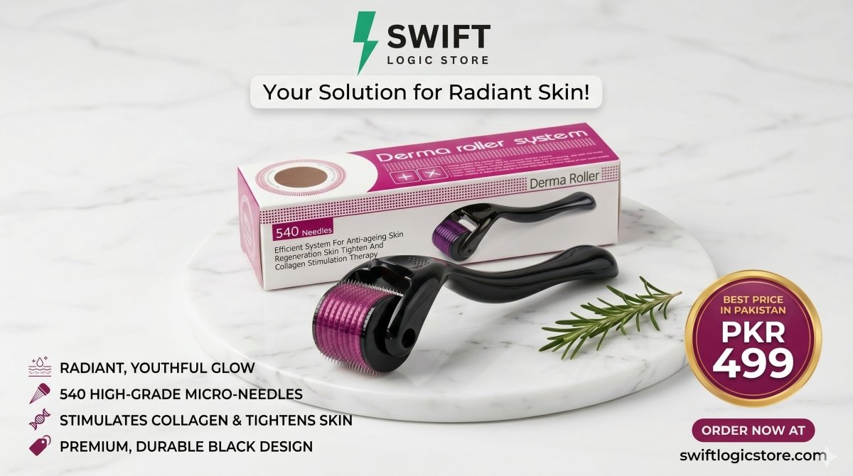 Derma Roller for Glowing Skin - SwiftLogic Store