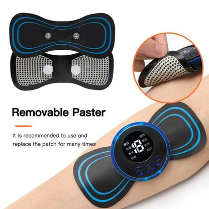 EMS Butterfly Portable Neck Massager | Mini Full-Body Muscle Relaxer - SwiftLogic Store