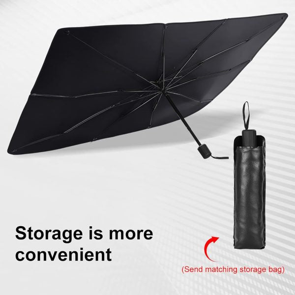 Foldable Car Windshield Umbrella Sunshade | UV Protection & Heat Blocker for All Vehicles - SwiftLogic Store