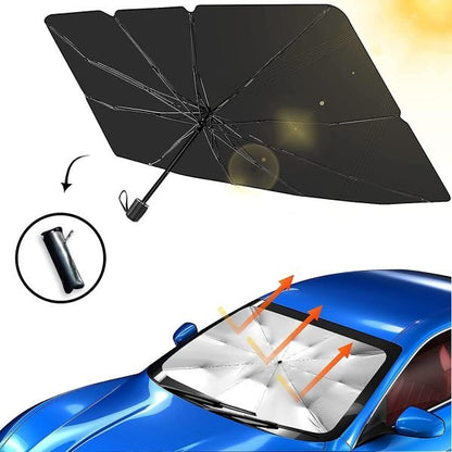 Foldable Car Windshield Umbrella Sunshade | UV Protection & Heat Blocker for All Vehicles - SwiftLogic Store