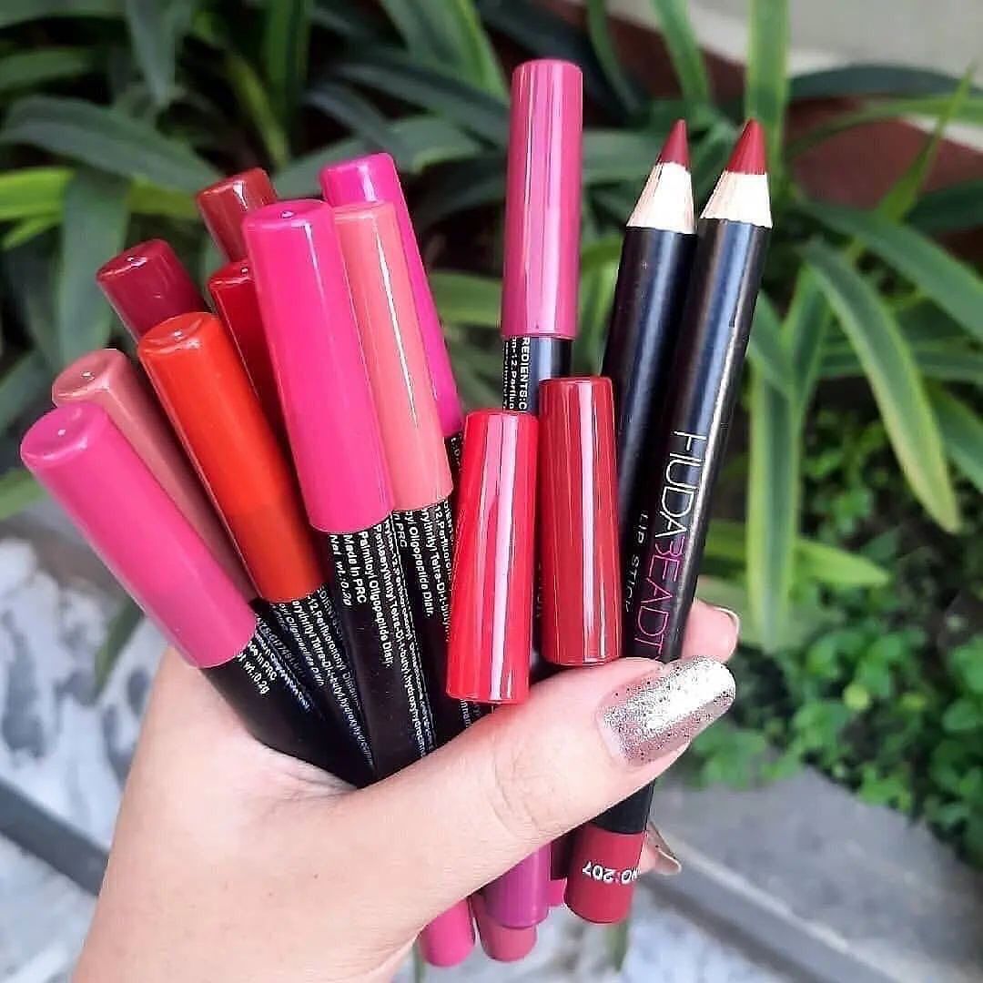 Huda Beauty Matte Color Lipstick Pencils Set Of 12 - SwiftLogic Store