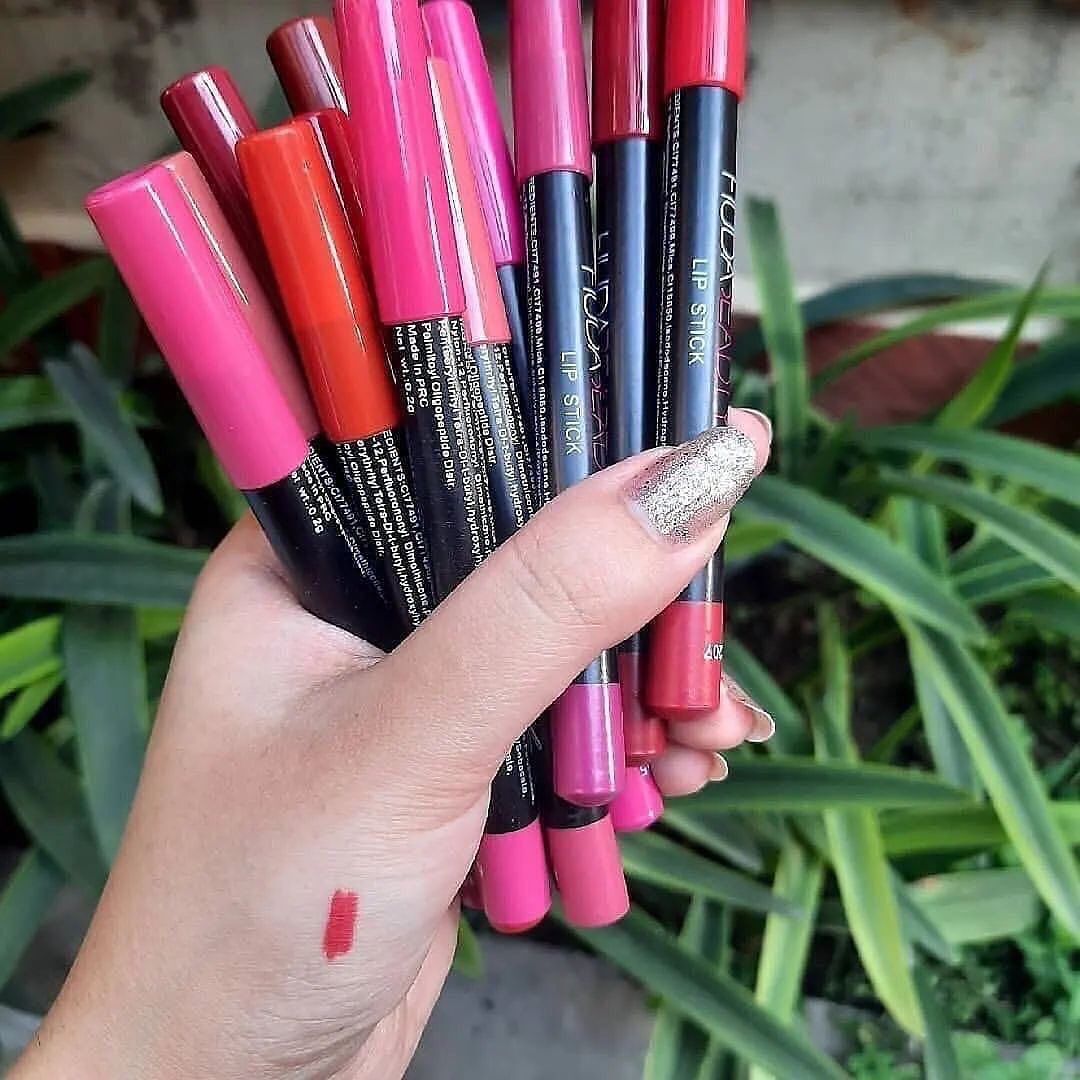 Huda Beauty Matte Color Lipstick Pencils Set Of 12 - SwiftLogic Store