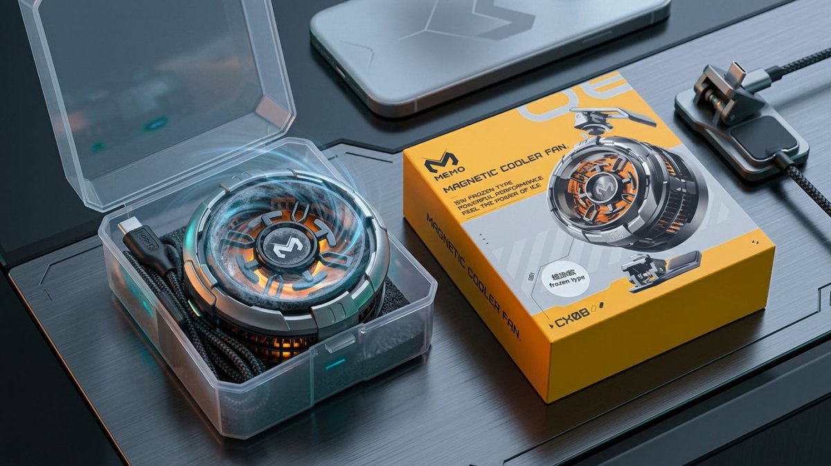 MEMO CX08 Pro Mobile Cooling Fan 25W - SwiftLogic Store
