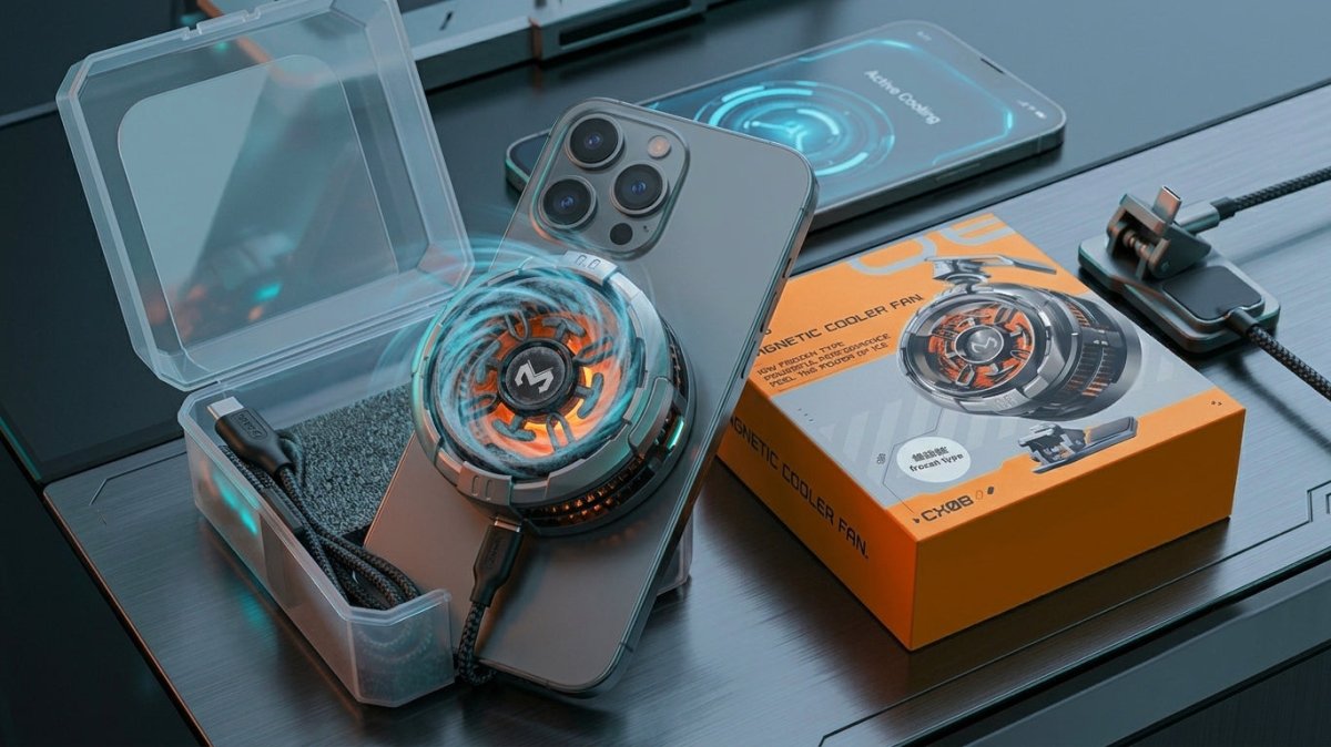 MEMO CX08 Pro Mobile Cooling Fan 25W - SwiftLogic Store