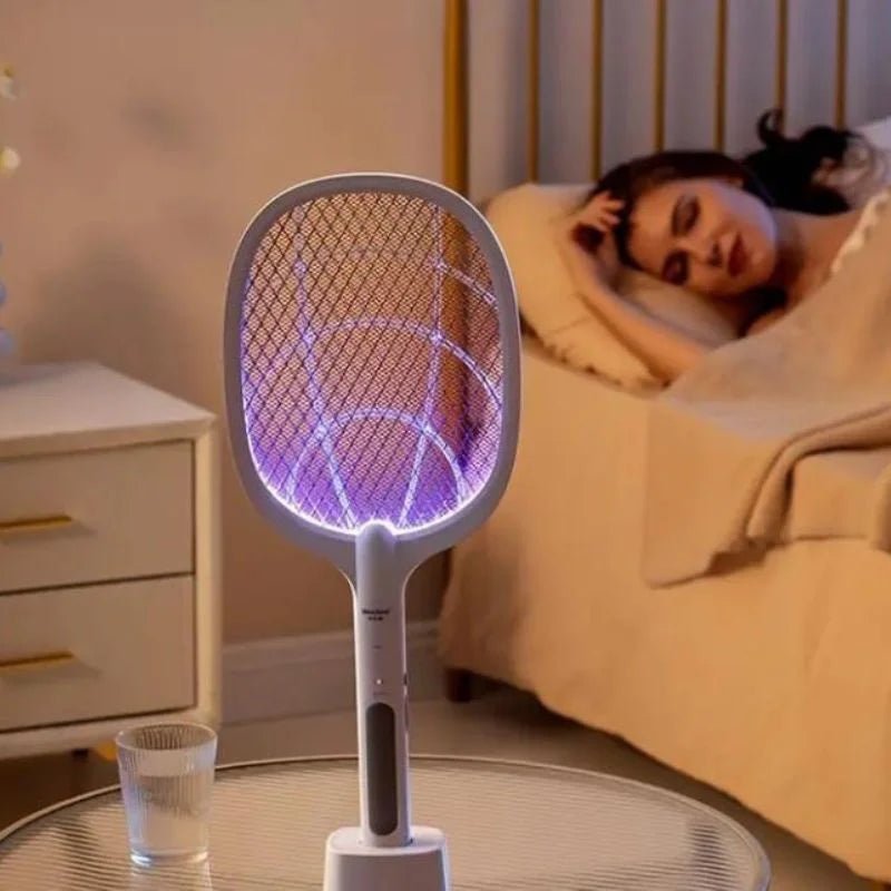 Nova USB Rechargeable Mosquito Racket | ME-903 Model | | Electric Insect Killer Swatter | For Indoor & Outdoor Use - SwiftLogic Store