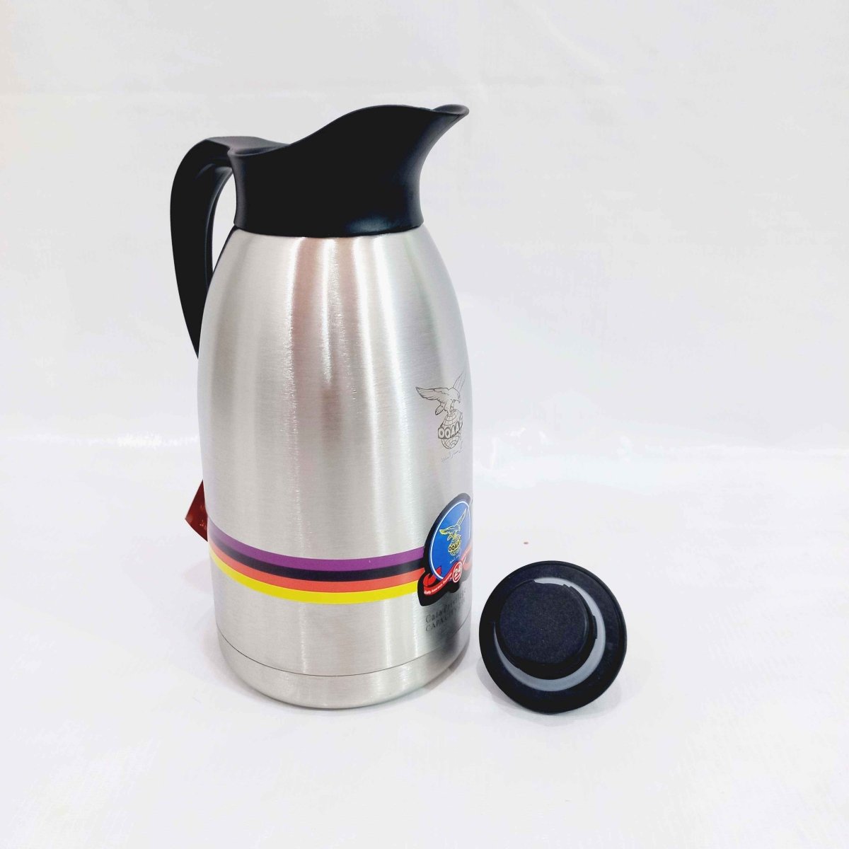 Oqaab 2 Liter Premium Stainless Steel Thermos Durable Water Bottle Large Capacity Leak Proof Bottle for Gym Travel Office Home Use - SwiftLogic Store