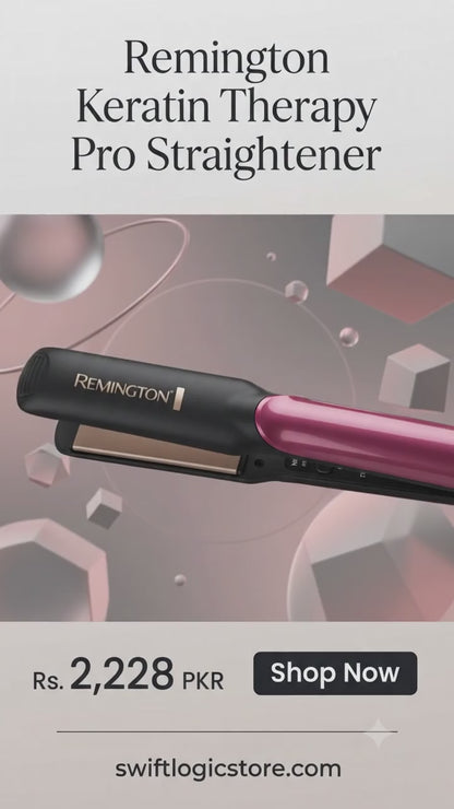 Remington Keratin Therapy Pro Straightner | Model FR 531 |  Up to 57% More Protection