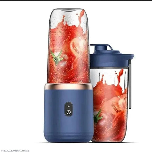Rechargeable Blue Juicer Blender for Home & Travel - SwiftLogic Store