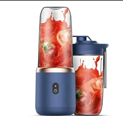 Rechargeable Blue Juicer Blender for Home & Travel - SwiftLogic Store