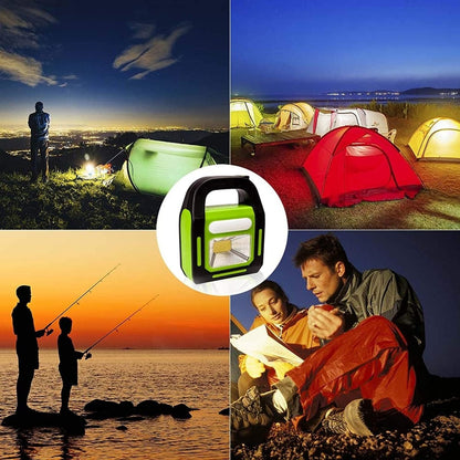 Solar Rechargeable 3-in-1 Emergency Light - Hurry Bolt Portable LED Work Light, Torch & Power Bank - SwiftLogic Store