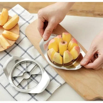 Stainless Steel Manual Fruit Press Cutter for Easy Slicing - SwiftLogic Store