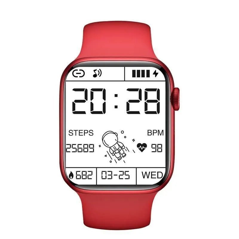 T900 PRO MAX Smartwatch Black ABS Strap - SwiftLogic Store