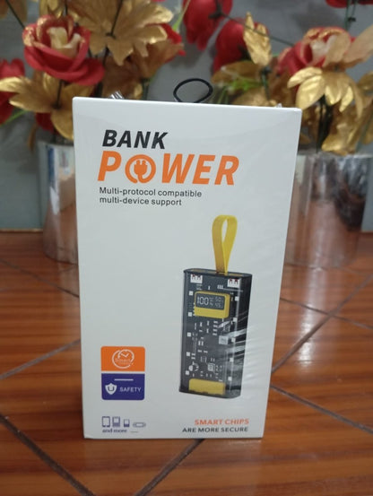 Transparent Power Bank 20000 mAh - SwiftLogic Store