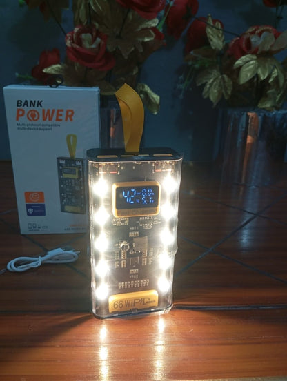 Transparent Power Bank 20000 mAh - SwiftLogic Store